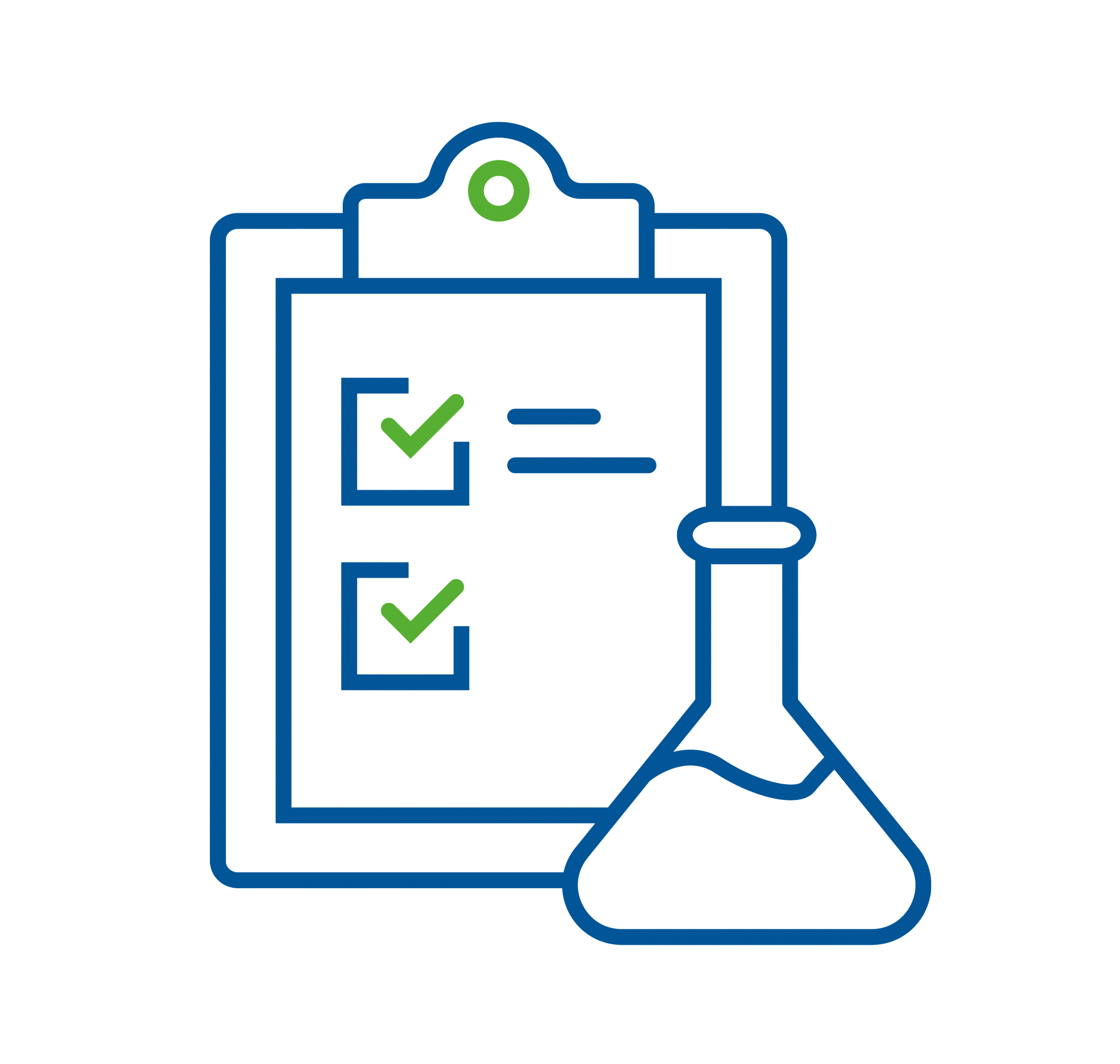 Checklist icon representing method suitability testing.
