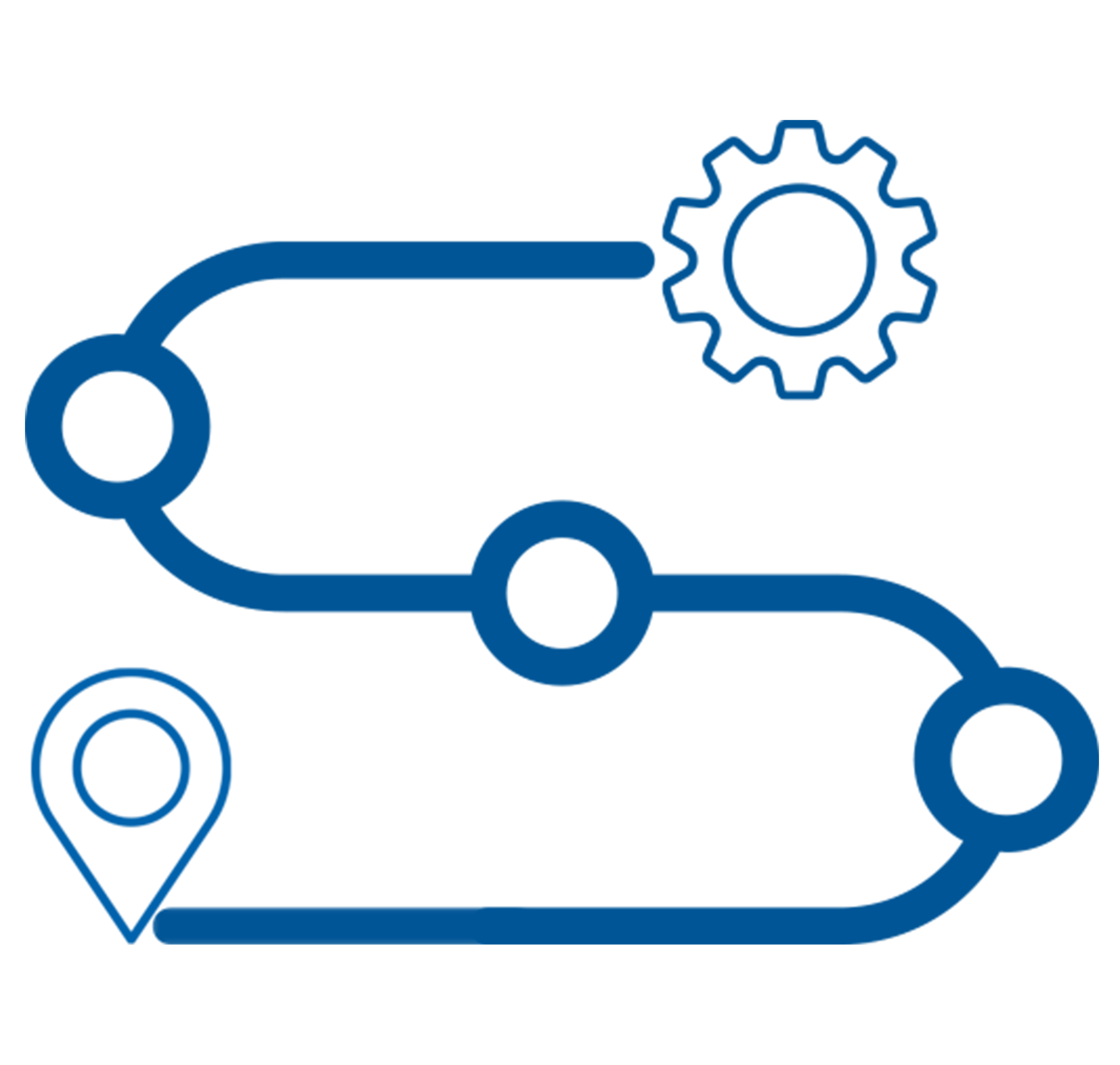 Process flow icon representing integration of endotoxin testing into manufacturing.