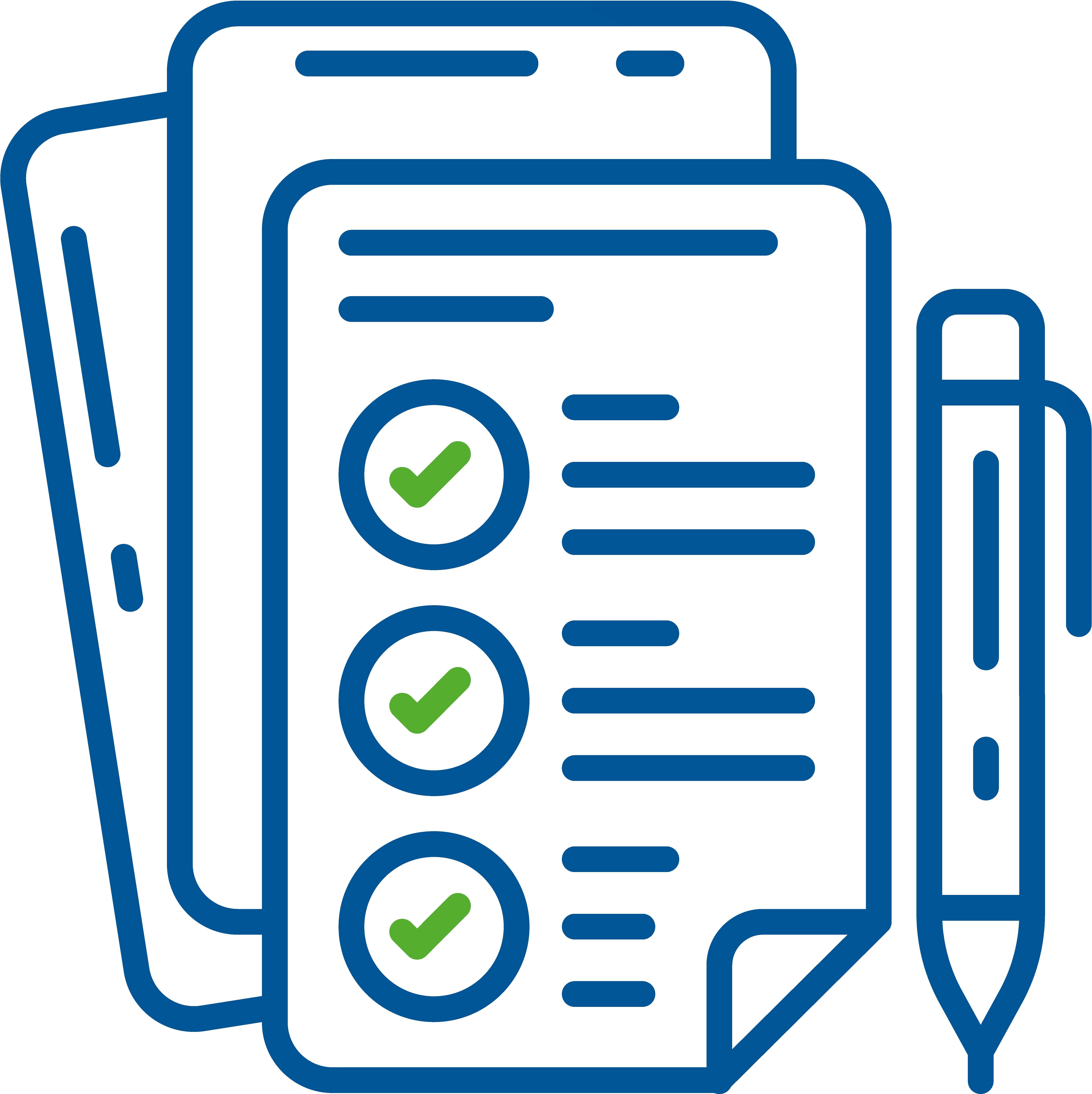 Checklist icon representing root cause analysis for endotoxin contamination.