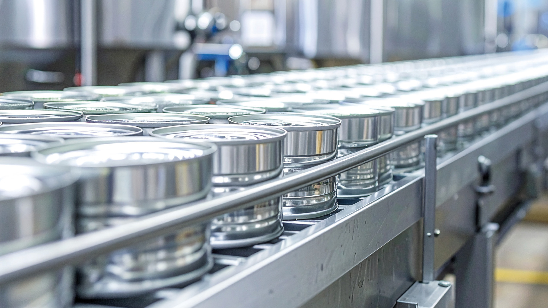 Industrial canning process representing thermal process validation and control of spore-forming microorganisms.