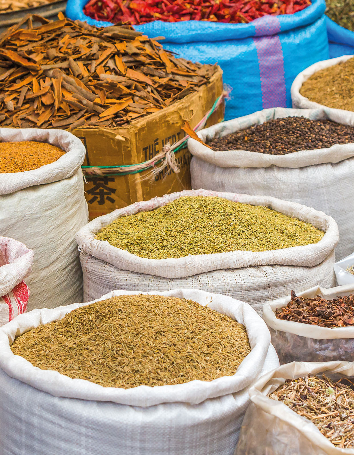 Raw ingredients assessed for heat-resistant spores before production.
