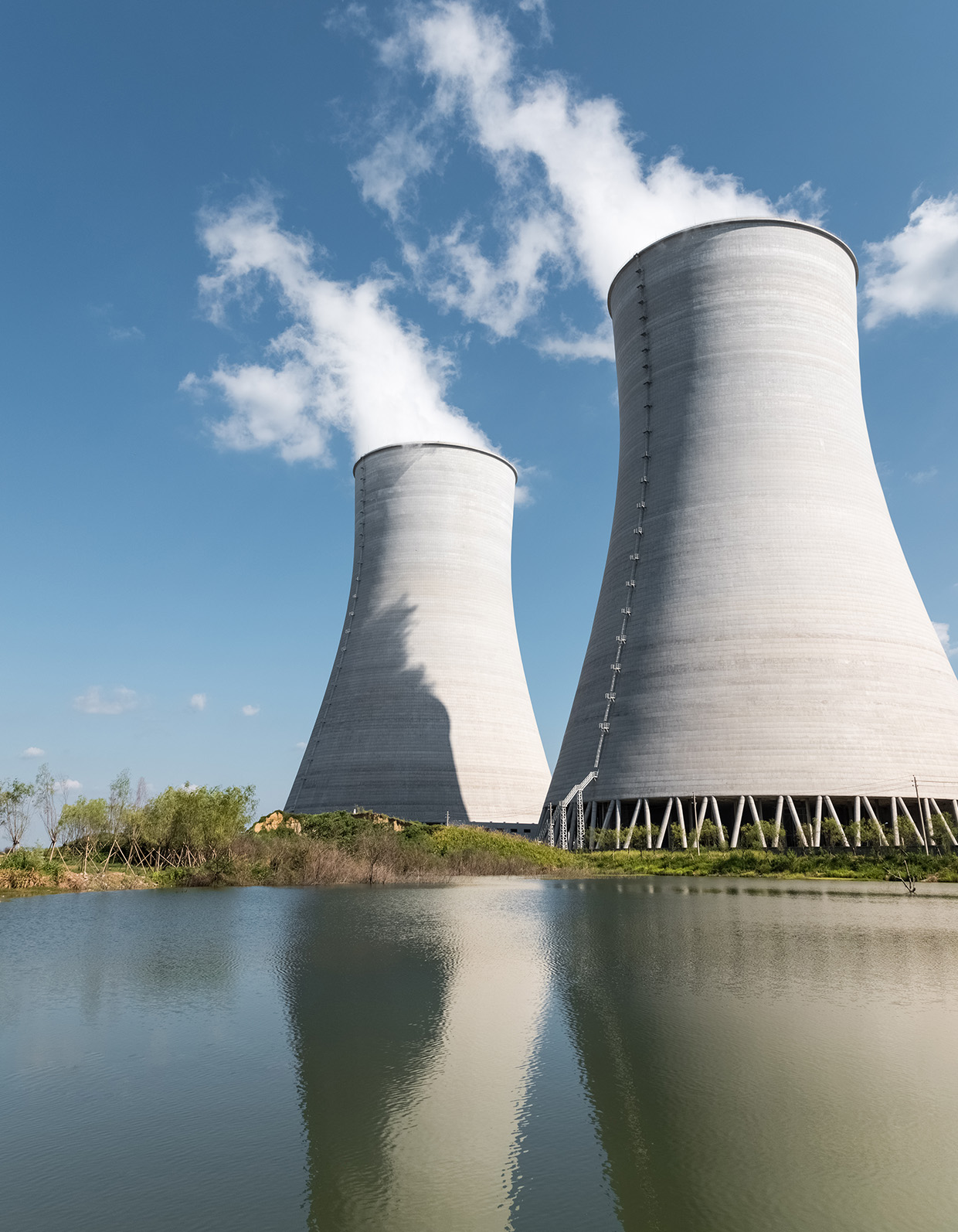 Cooling tower water sample tested for Legionella contamination.