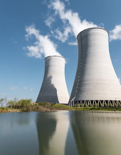 Cooling tower water sample tested for Legionella contamination.